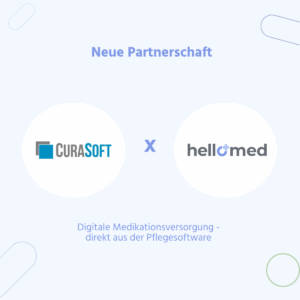 Curasoft & hellomed nun in Partnerschaft