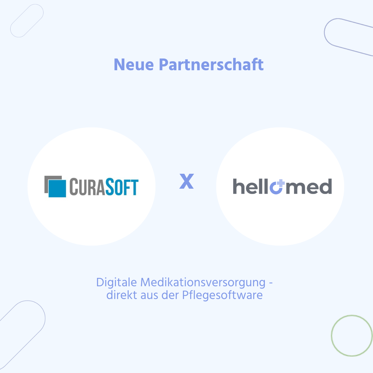 Curasoft und hellomed: Die smarte Schnittstelle für digitale Medikationsversorgung